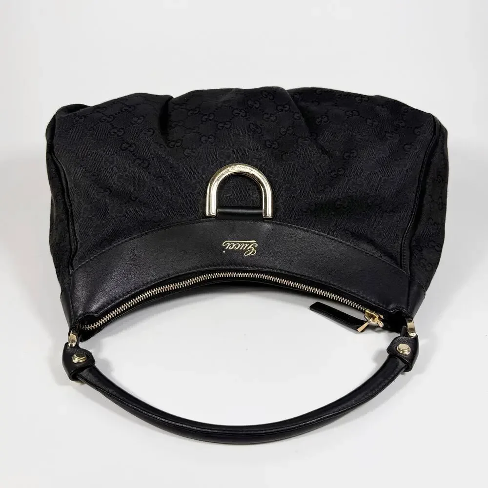 Gucci Canvas GG Abbey Hobo Bag - Picture 7 of 13